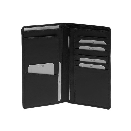 Шкіряне портмоне Cortina 5024 nero чорний