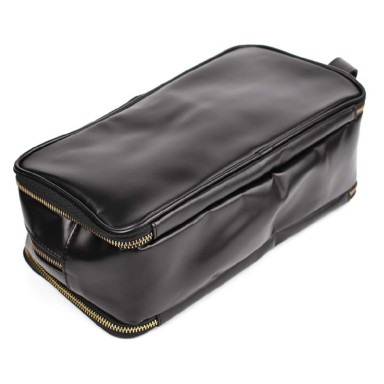 Cosmetic bag with three compartments Tiding tid9666LA black