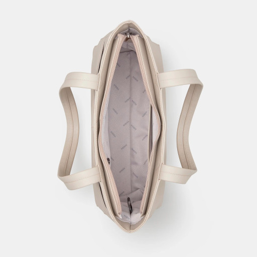 Жіноча шкіряна сумка-шопер Yoshi YB254 Harrington (Warm Grey)