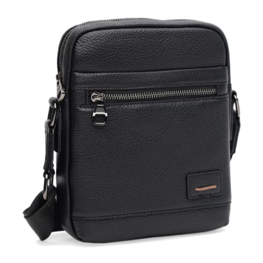 Мужская кожаная сумка Ricco Grande K12120-1-black