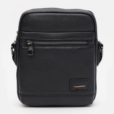 Мужская кожаная сумка Ricco Grande K12120-1-black