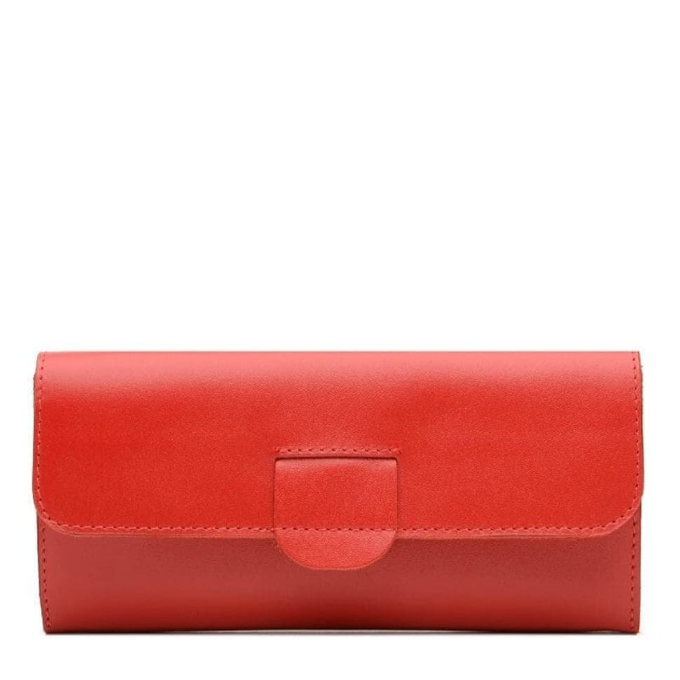 Жіночий шкіряний гаманець V1chn-pc-vv-red