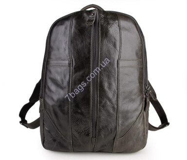 Leather sports backpack, cowhide