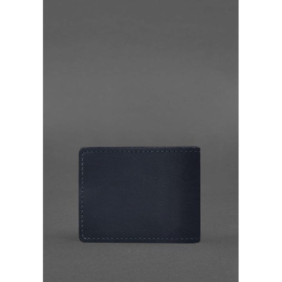 Шкіряна обкладинка на посвідчення Державної податкової служби темно-синя