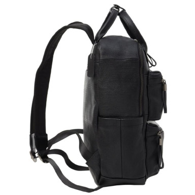 Шкіряний рюкзак BUFFALO BAGS M2262A чорний