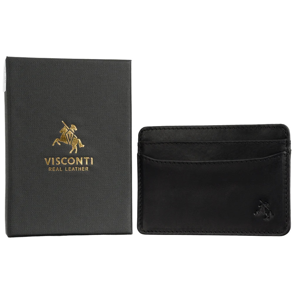 Картхолдер Visconti VT90 Carlo (Matte Black)