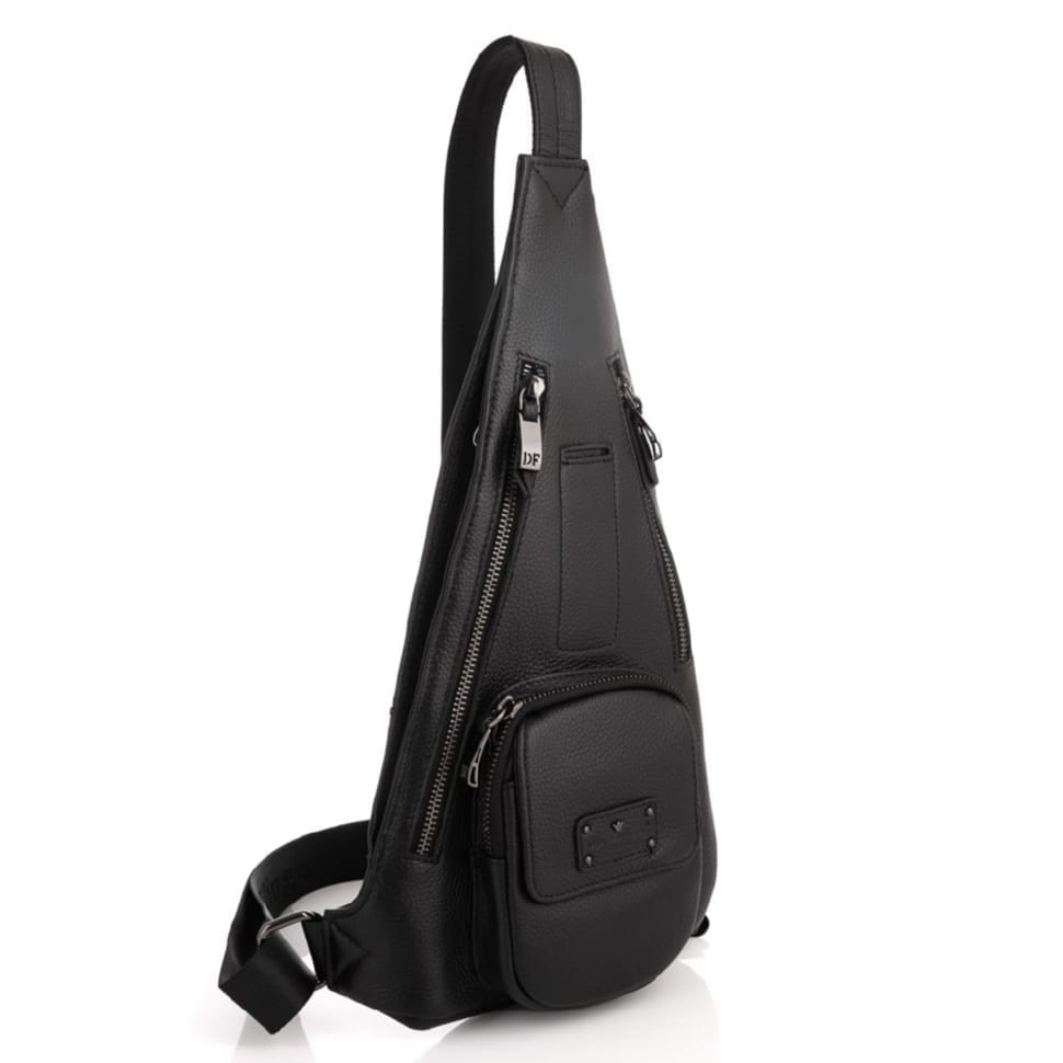 Шкіряний рюкзак DER FLINGER DF2020534 чорний