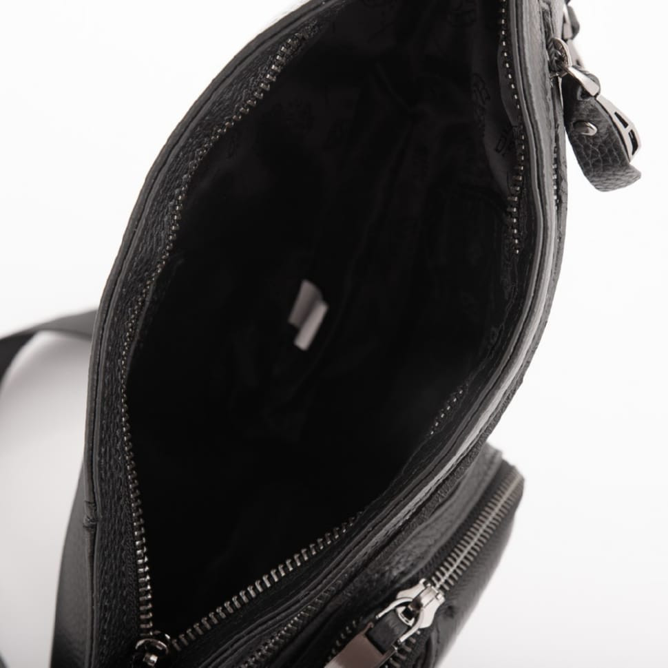 Шкіряний рюкзак DER FLINGER DF2020534 чорний