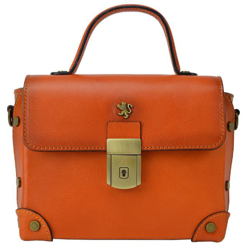 Pratesi BAR330/P - Tote Bag Buti 330/P in cow leather Tote Bag Buti 330/P Orange