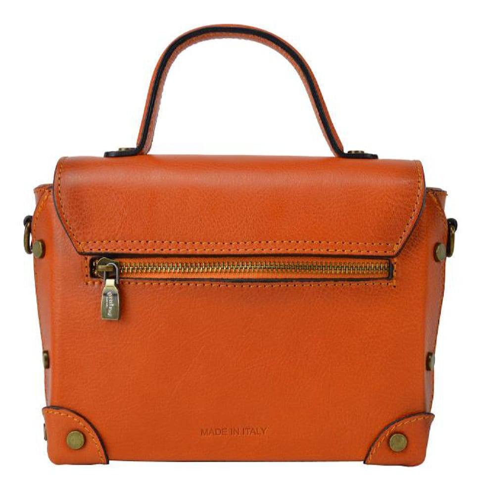 Pratesi BAR330/P - Tote Bag Buti 330/P in cow leather Tote Bag Buti 330/P Orange