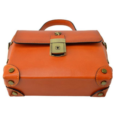 Pratesi BAR330/P - Tote Bag Buti 330/P in cow leather Tote Bag Buti 330/P Orange