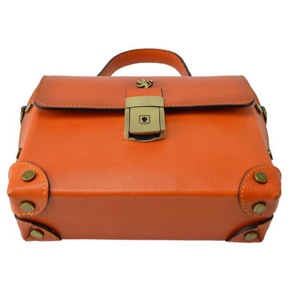 Pratesi BAR330/P - Tote Bag Buti 330/P in cow leather Tote Bag Buti 330/P Orange