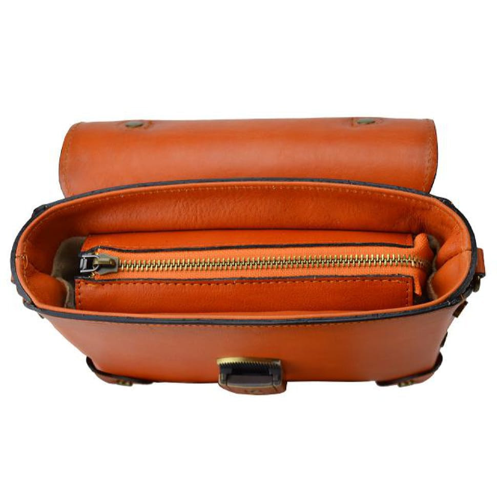 Pratesi BAR330/P - Tote Bag Buti 330/P in cow leather Tote Bag Buti 330/P Orange