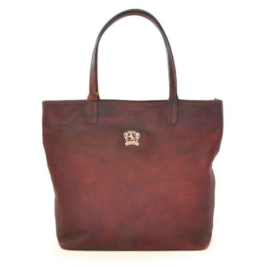 Pratesi BCH461 - Monterchi Tote Bag in cow leather Bruce Chianti