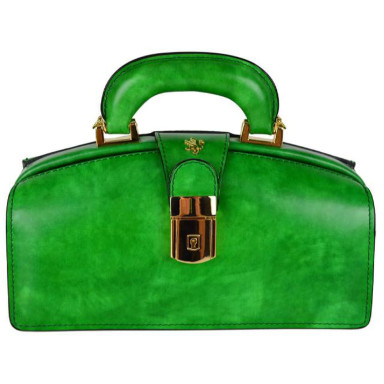 Pratesi REM120/N - Lady Brunelleschi Bag in cow leather Radica Green