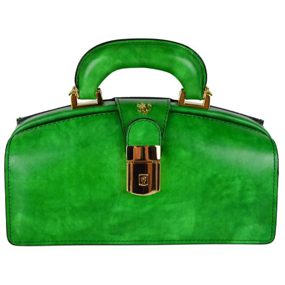 Pratesi REM120/N - Lady Brunelleschi Bag in cow leather Radica Green