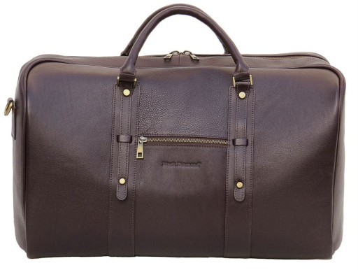 Чоловіча дорожня шкіряна сумка (Баул) Black Diamond BD31C