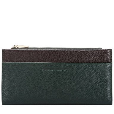 Гаманець жіночий Smith & Canova 26801 Althorp (Green-Brown)