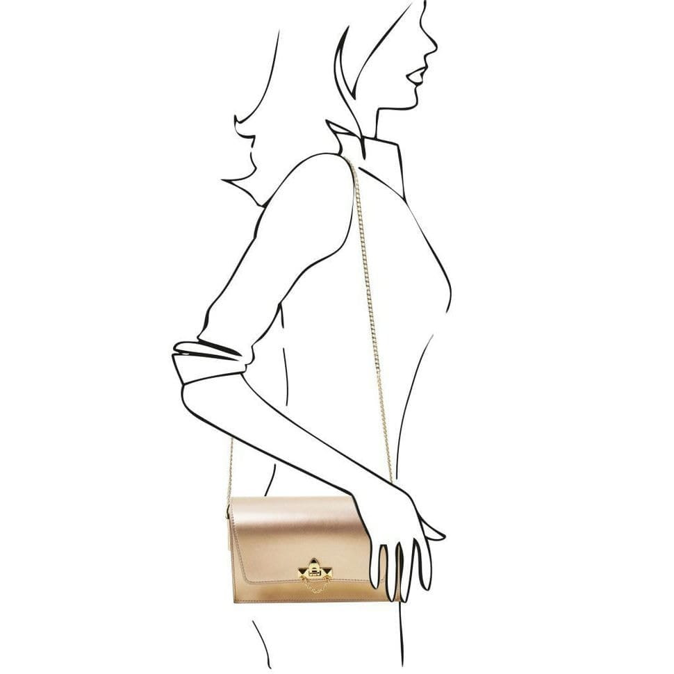 Жіночий шкіряний клатч Tuscany TL141654