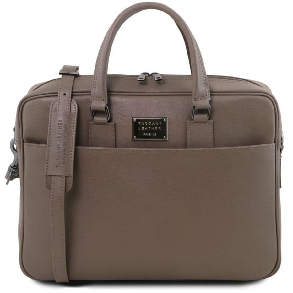 Сумка портфель для ноутбука шкіряна Urbino від Tuscany TL141627
