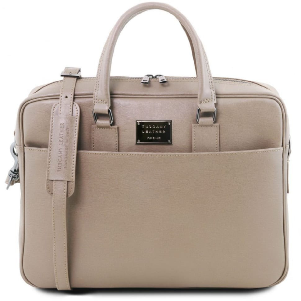 Сумка портфель для ноутбука шкіряна Urbino від Tuscany TL141627