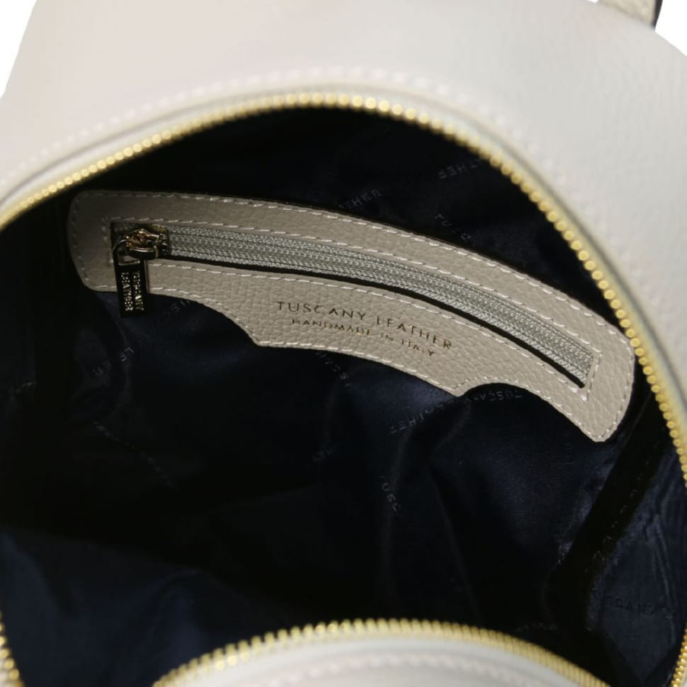 TL Bag Small soft leather backpack for women Tuscany TL142052