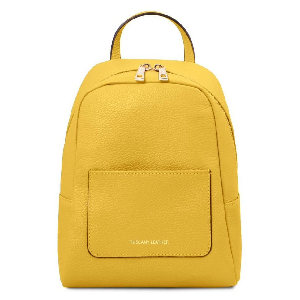 TL Bag Small soft leather backpack for women Tuscany TL142052