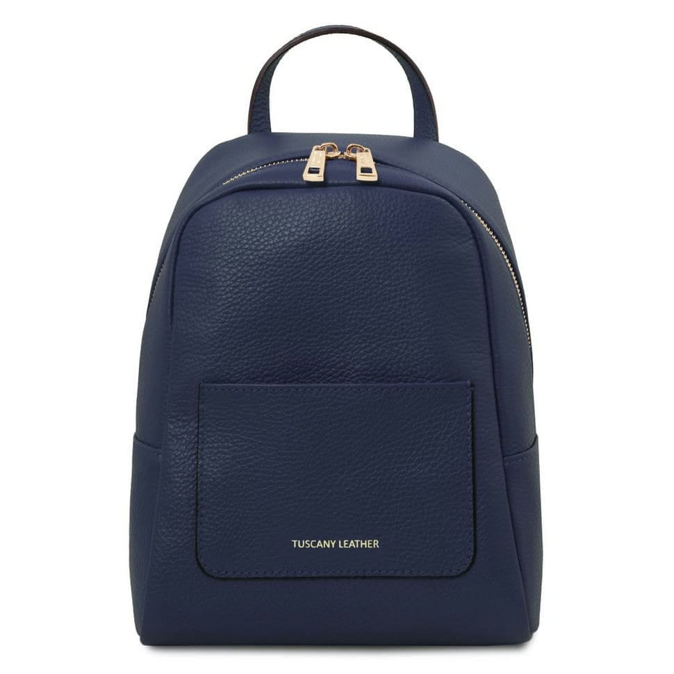 TL Bag Small soft leather backpack for women Tuscany TL142052