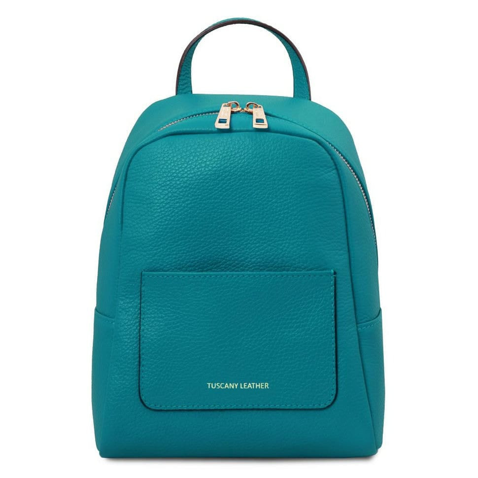 TL Bag Small soft leather backpack for women Tuscany TL142052