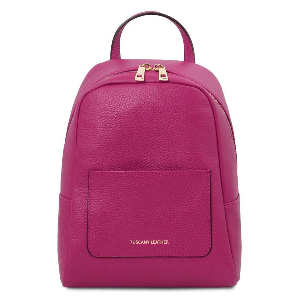 TL Bag Small soft leather backpack for women Tuscany TL142052