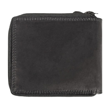 Leather wallet for men Ridgeback JBNC43MN Black