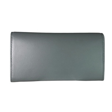 Leather wallet New Rainbow 3435 grigio gray