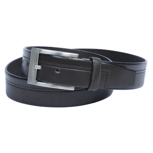 Шкіряний ремень 5018 moro коричневий TONY PEROTTI