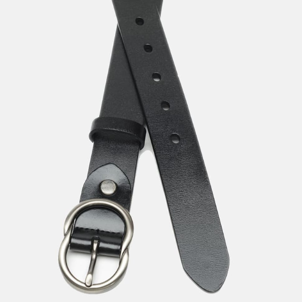 Жіночий ремінь шкіряний CV1ZK-002-black