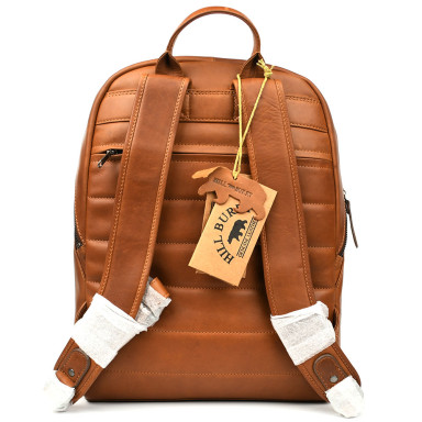 Міський шкіряний рюкзак HILL BURRY HB15295B рудий