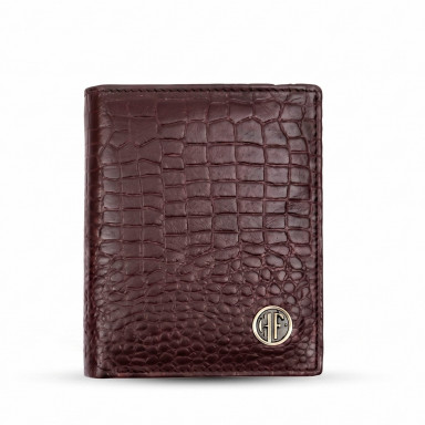 Hammonds Flycatcher HF514 Croc Brown Leather Men's Wallet