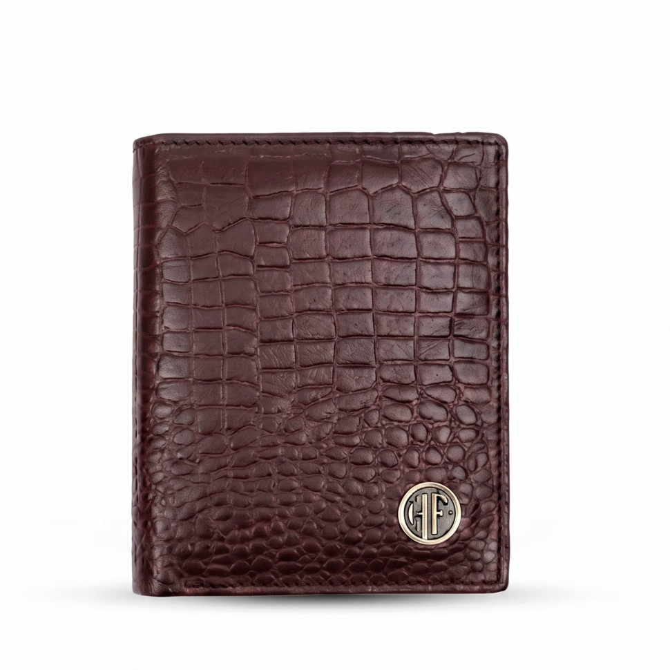 Hammonds Flycatcher HF514 Croc Brown Leather Men's Wallet