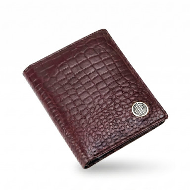 Hammonds Flycatcher HF514 Croc Brown Leather Men's Wallet