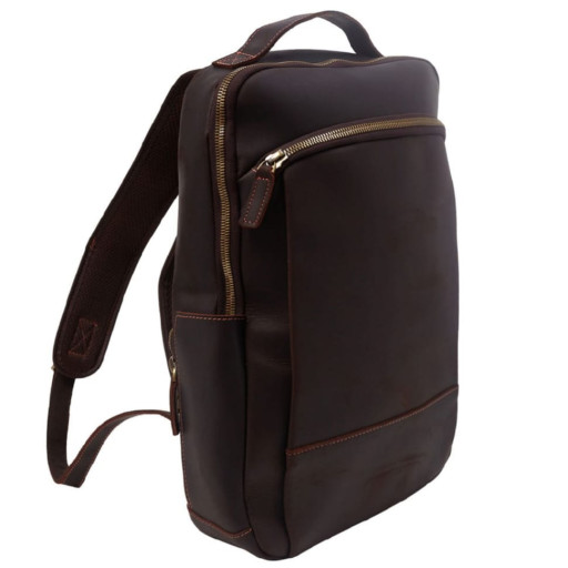 Шкіряний рюкзак BUFFALO BAGS M5009С коричневий