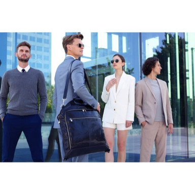 Leather bag, garment, costume bag - Travels with Charley - Time Resistance 5225401