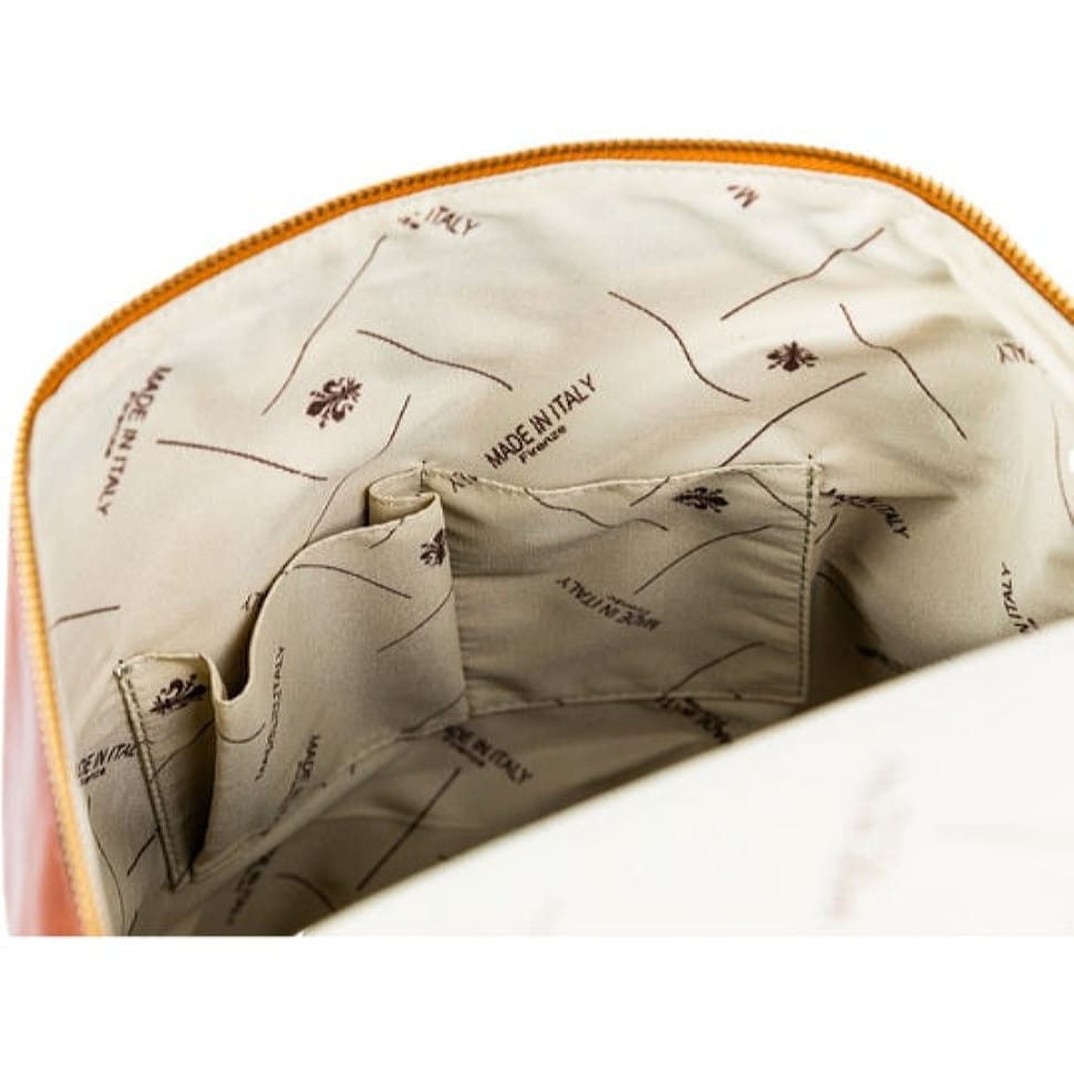 Шкіряний рюкзак - A Bend in the River - Коньячно-коричневий колір - Time Resistance 5237701