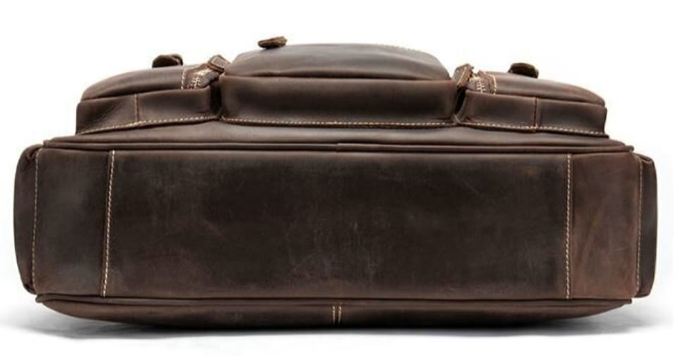 Сумка мужская многофункциональная Vintage 14881 Коричневая