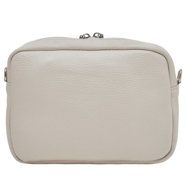 Кожаная женская сумка Virginia Conti Italy - Art03283beige