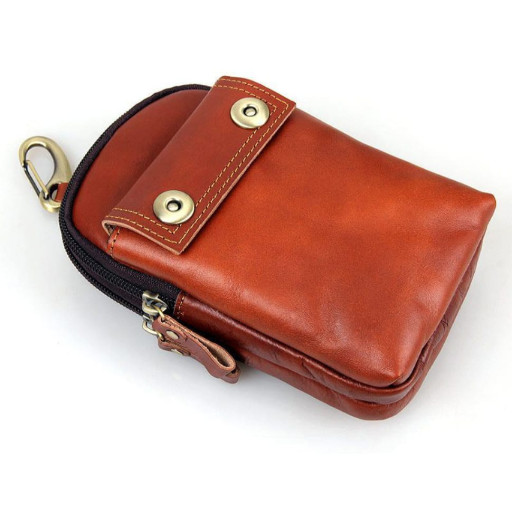 Універсальна сумка - органайзер на пояс зі шкіри John McDee 5001B