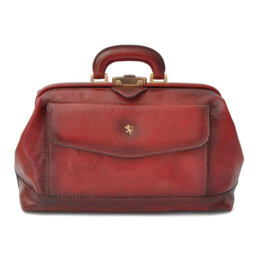 Pratesi BCH562 - Doctor Bag in cow leather Bruce Chianti