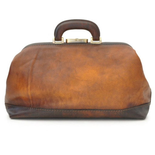 Pratesi BCH562 - Doctor Bag in cow leather Bruce Chianti