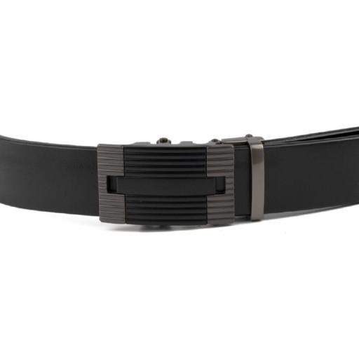 Стильний ремінь Vintage 20810 Чорний