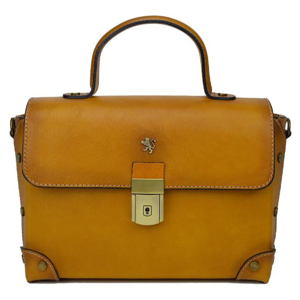 Pratesi BCO330 - Tote Bag Buti в шкіряній kožці Tote Bag Buti Cognac