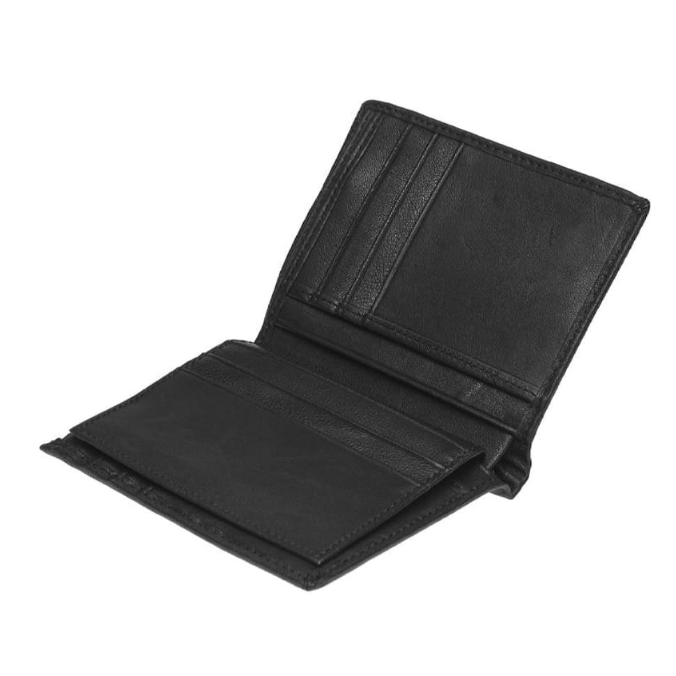 Шкіряний чоловічий гаманець Keizer k1abf888-4-black