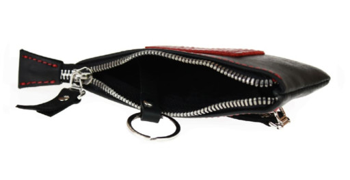 Ключниця шкіряна сумочка для ключів SULLIVAN k10 (5.5) чорна